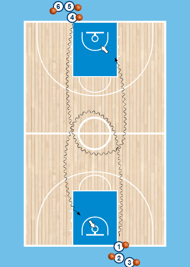 exercice u11 tir parcours