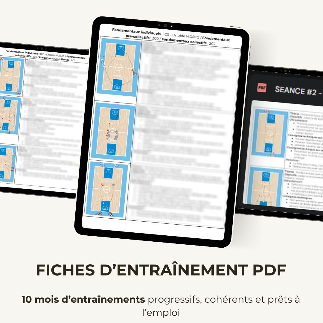 Planification et fiche entrainement U11