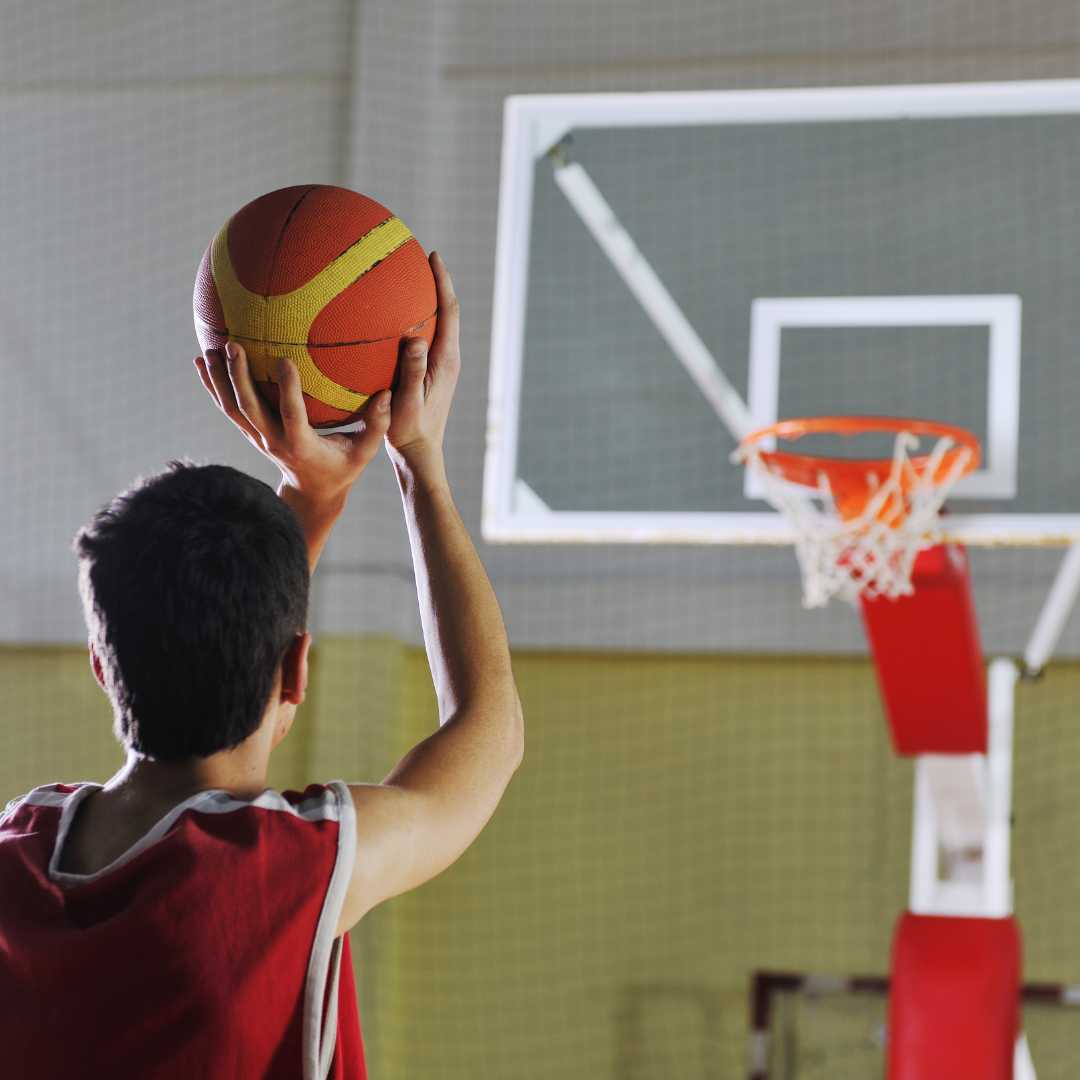 Entraînement U13 basket